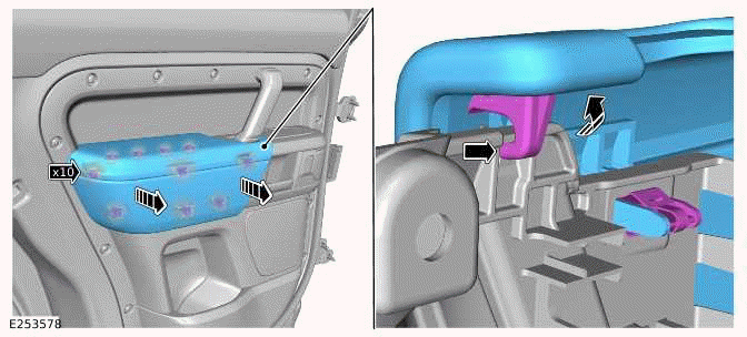 Rear Door Trim Panel